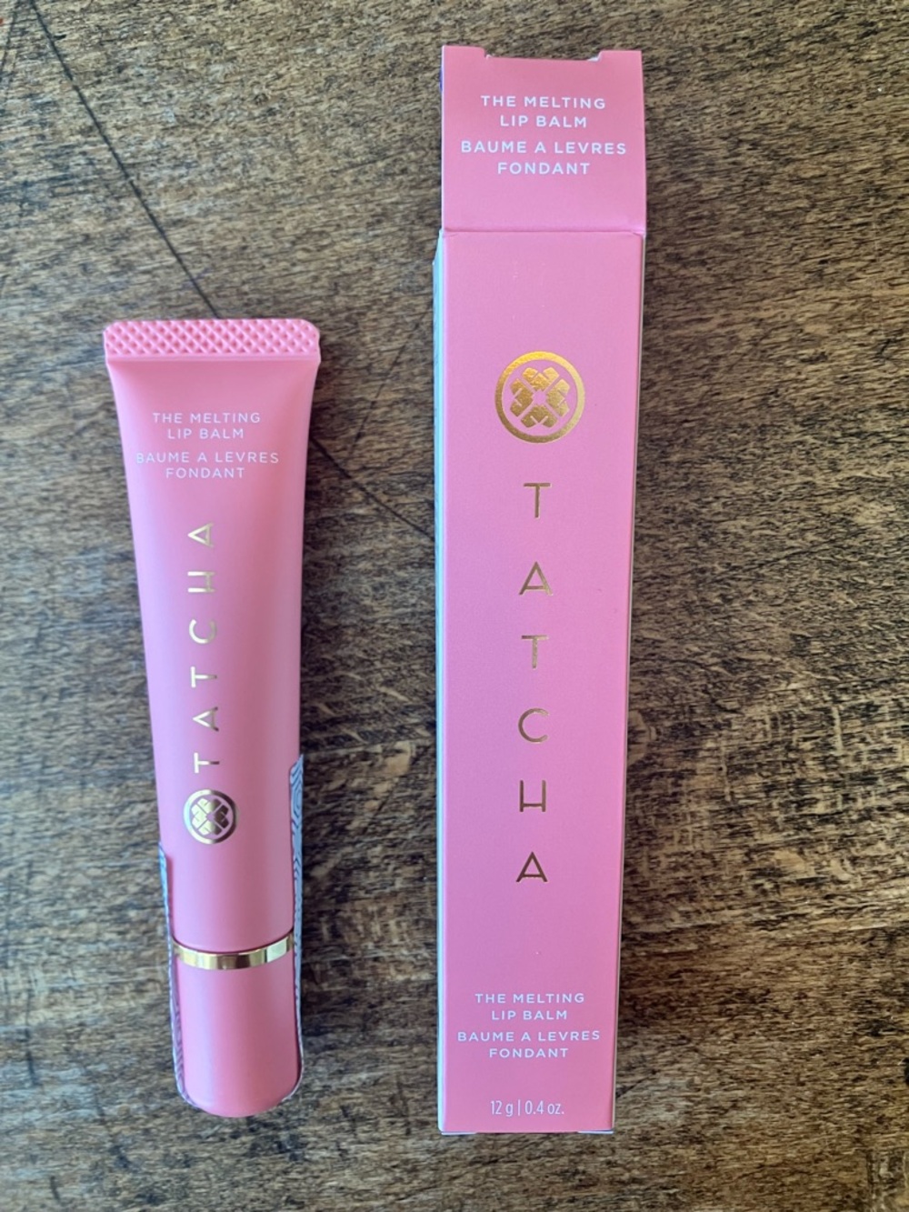 Tatcha the Melting lip balm oil pink Pinku NIB sealed Sale